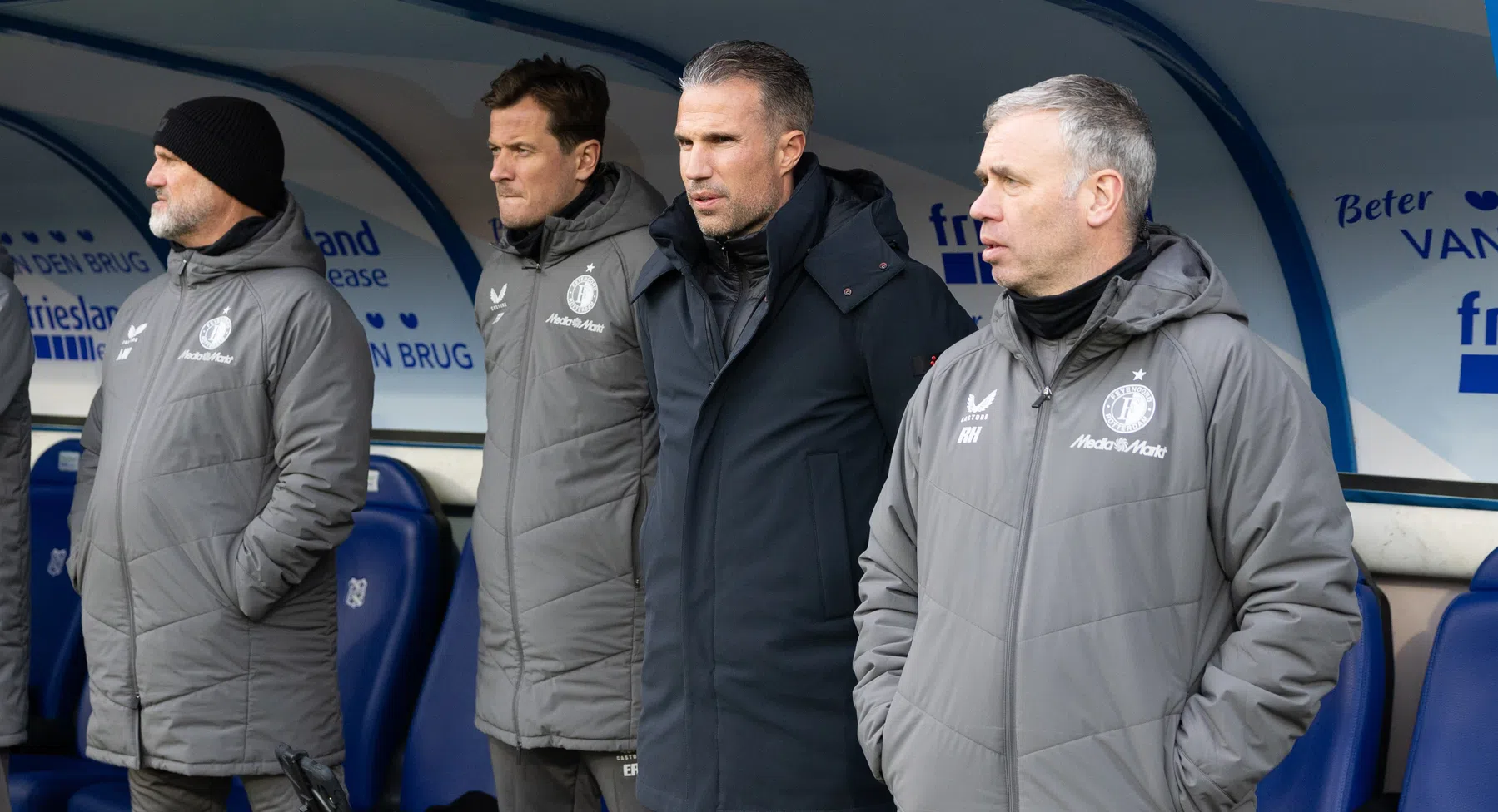 Vermoedelijke opstelling: steunpilaren terug bij Feyenoord