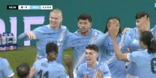 Doku leidt met knappe actie Man City naar zege op Newcastle in halve finale