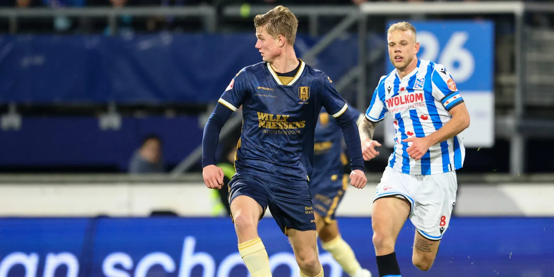 Prachtige treffer Uneken helpt RKC niet aan zege op Heerenveen