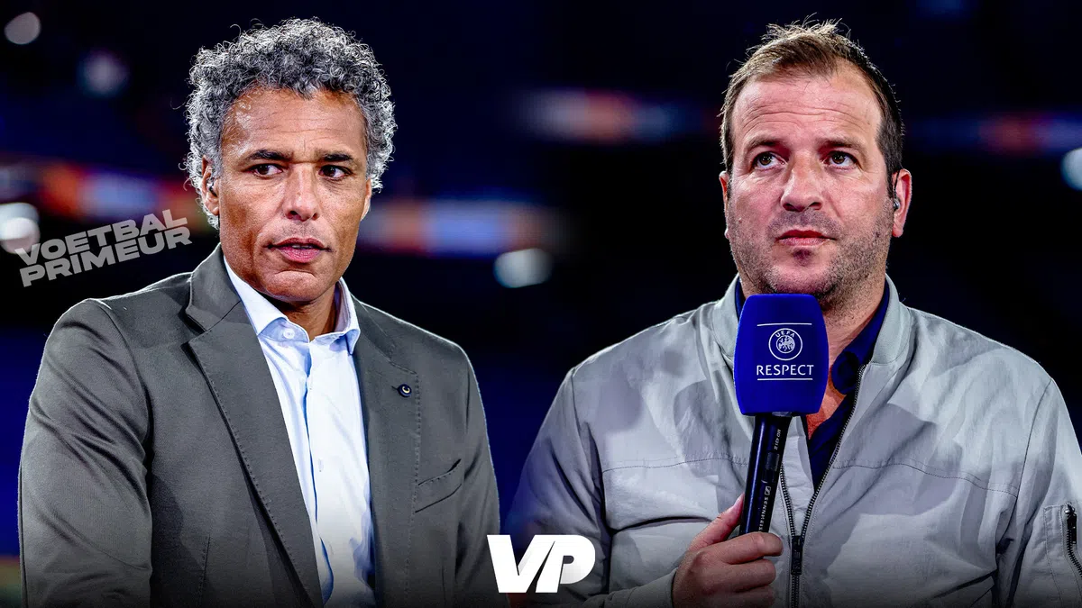 Van Hooijdonk en Van der Vaart clashen over Ajax: 'Zo ga ik niet in discussie'
