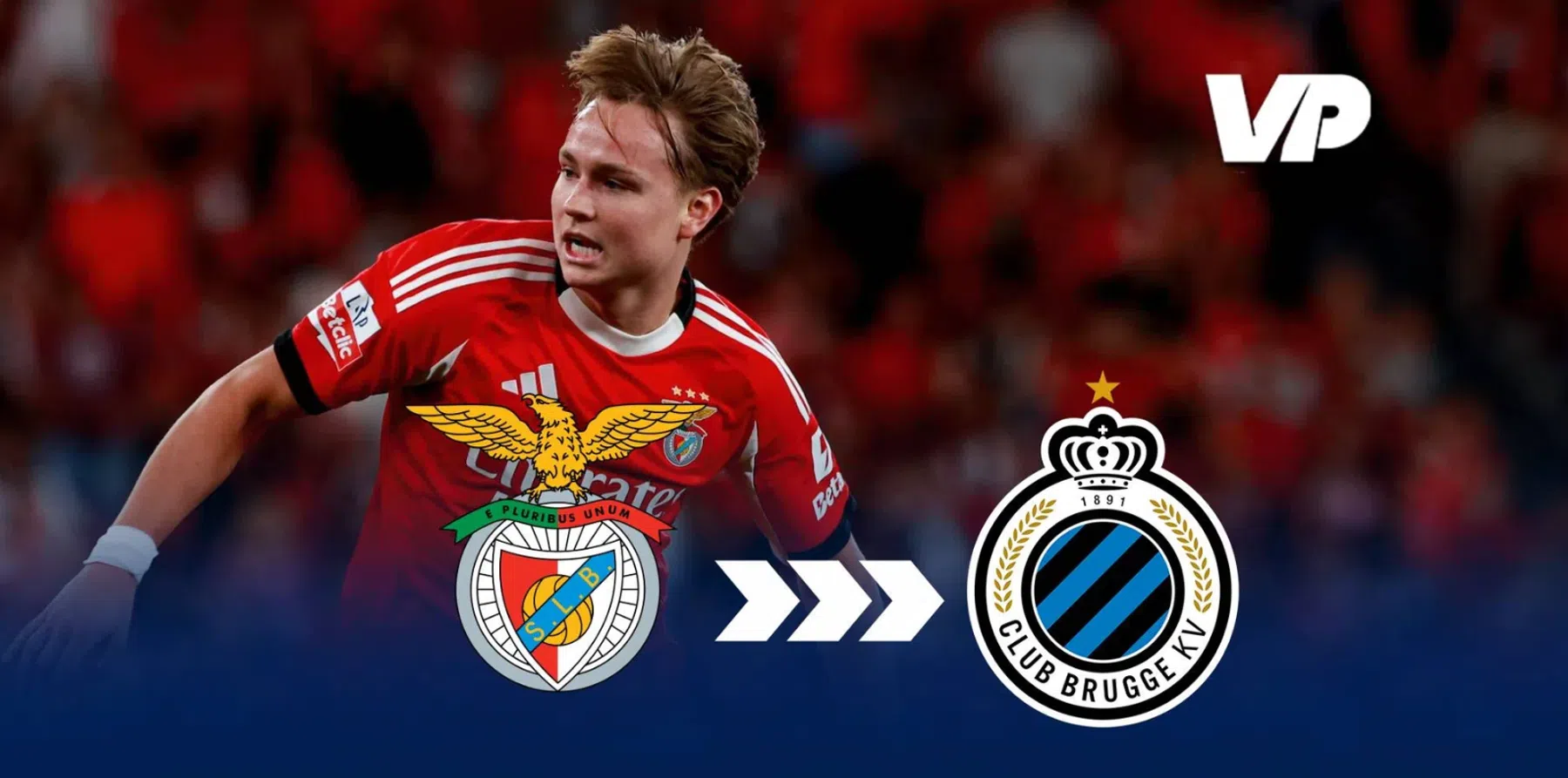 Club Brugge bereikt geen akkoord met Benfica over Schjelderup