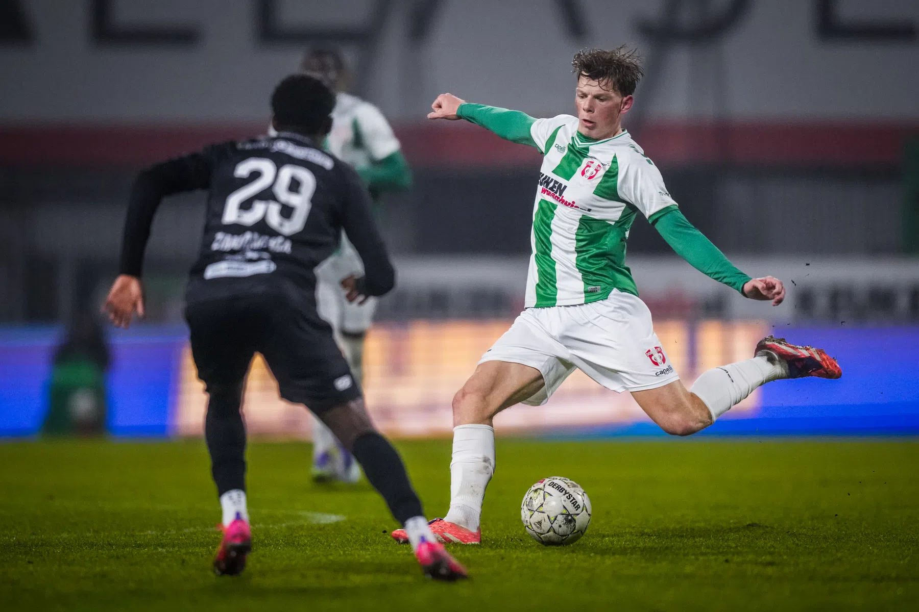 Feyenoord-huurling Jan Plug is goed begonnen bij FC Dordrecht