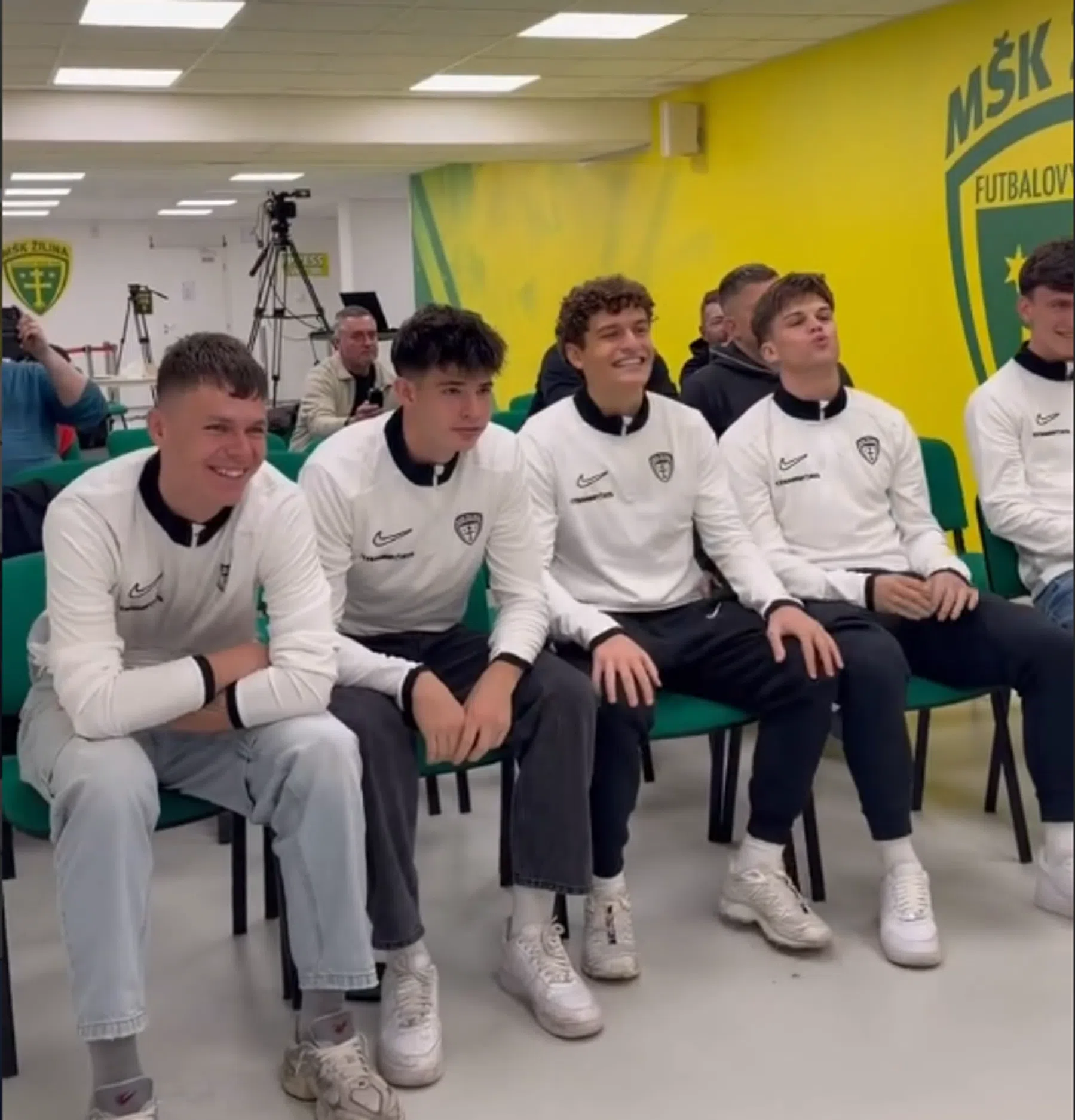 MSK Zilina-spelers reageren op loting tegen Club Brugge U19