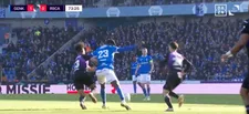 Doelpunt Sor zorgt voor discussie in Genk–Anderlecht: was er een fout op Saliba?