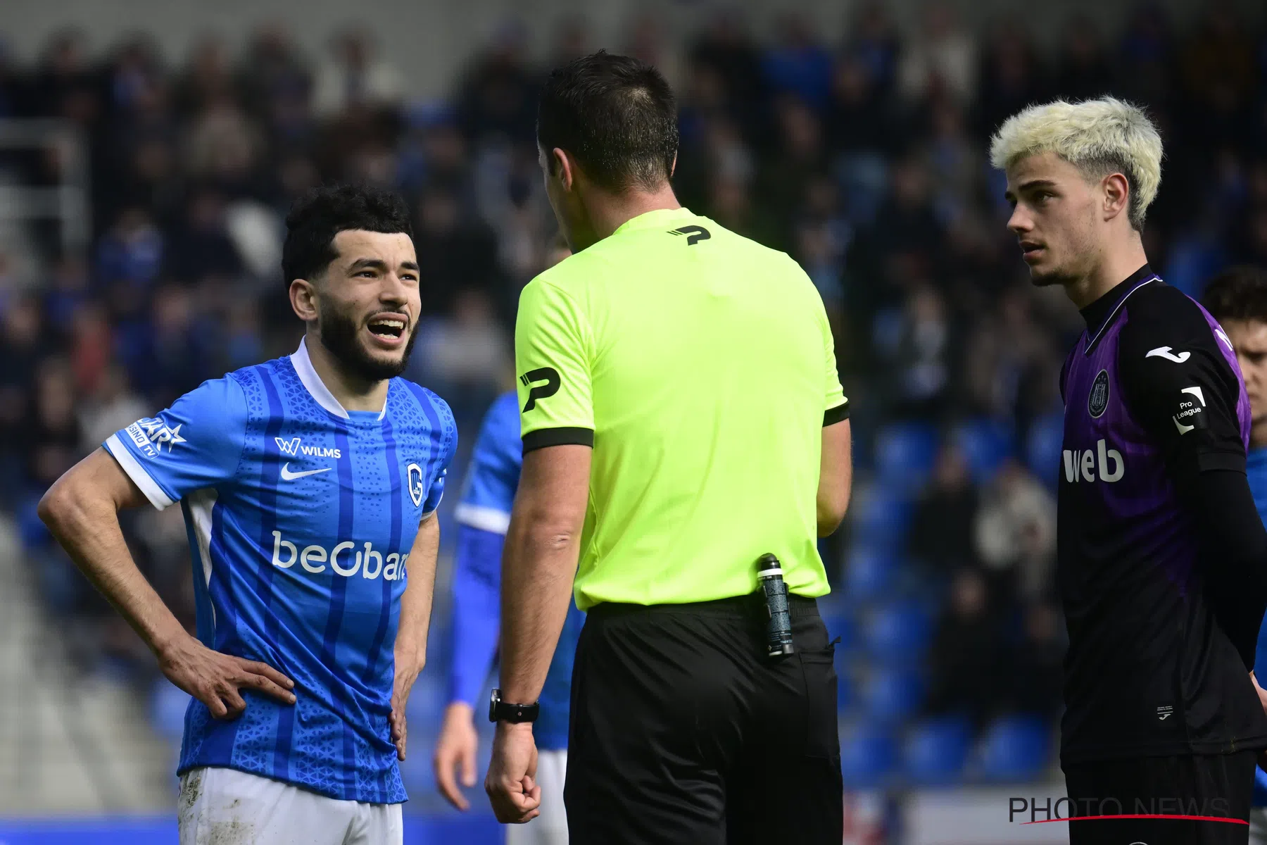 Zakaria El Ouahdi speelde op het randje tijdens Genk – RSCA: “Sterksten winnen”