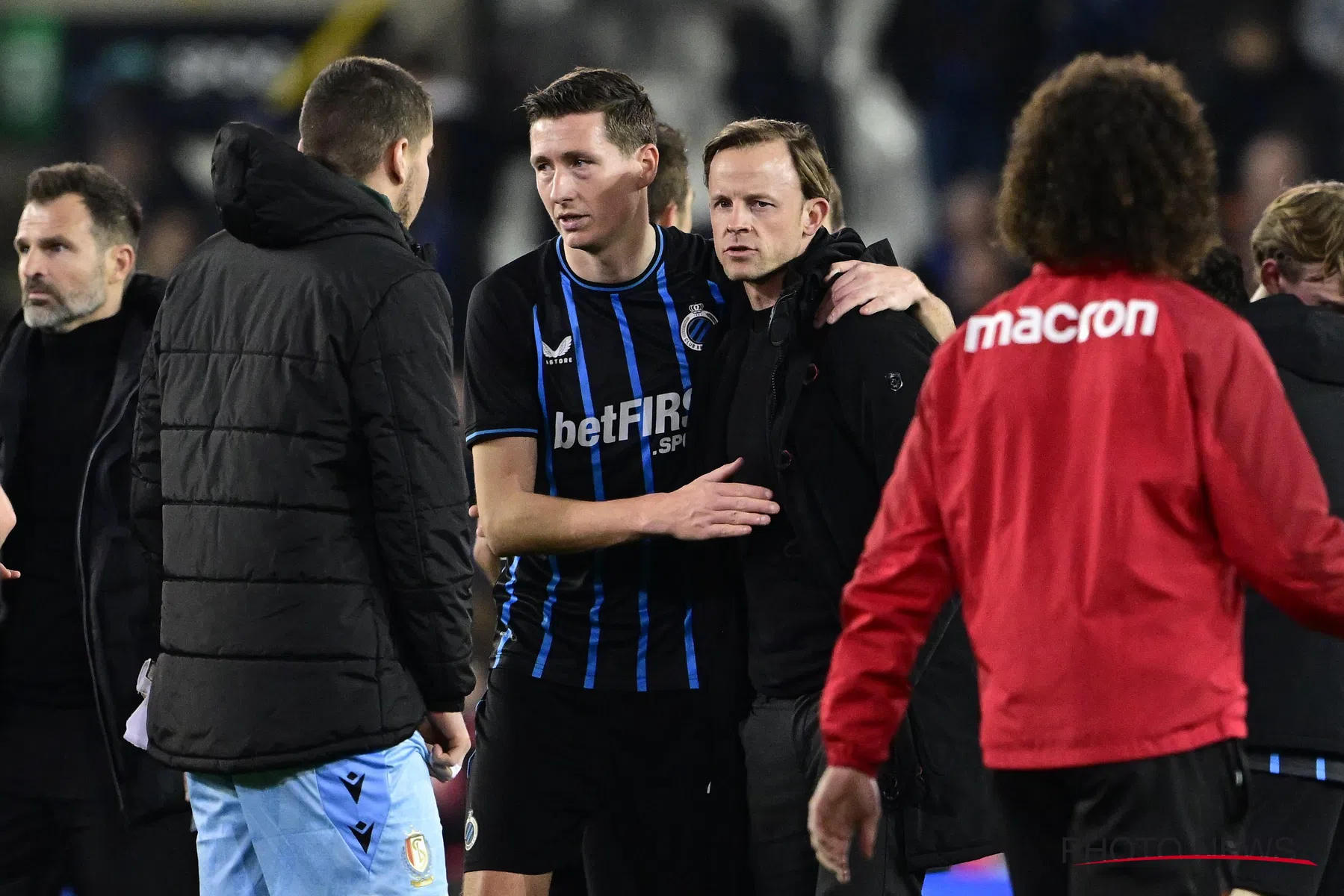Vincent Euvrard met Standard onderuit tegen Club Brugge