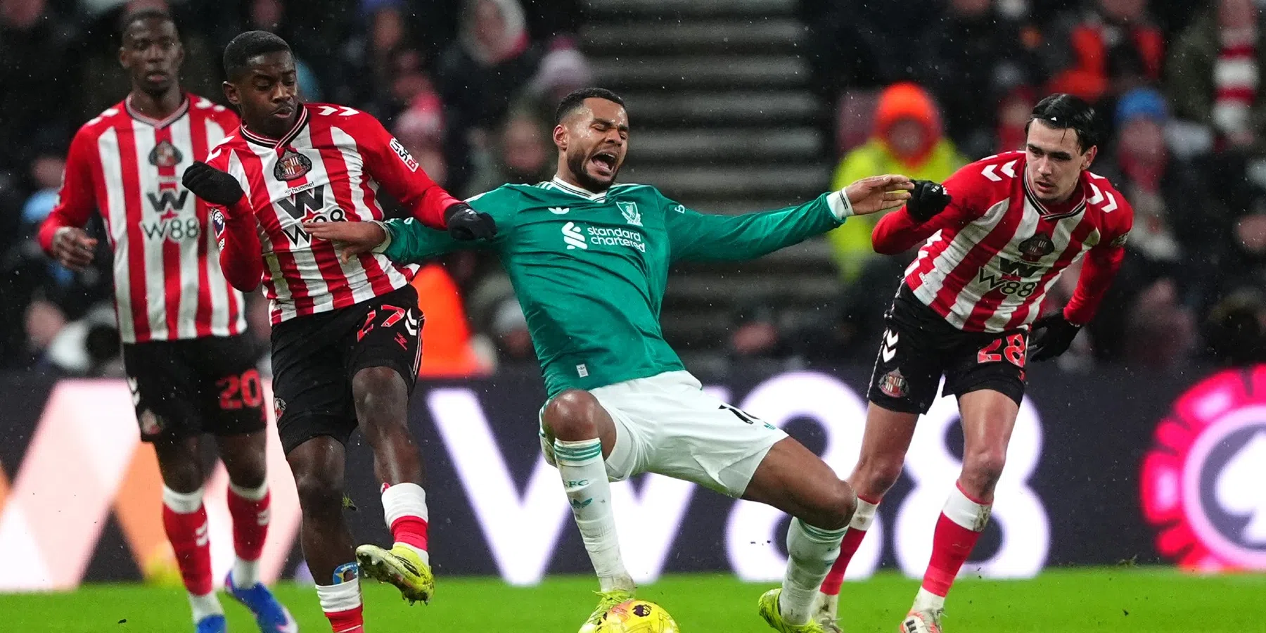 Liverpool-fans zijn helemaal klaar met Gakpo na zege op Sunderland