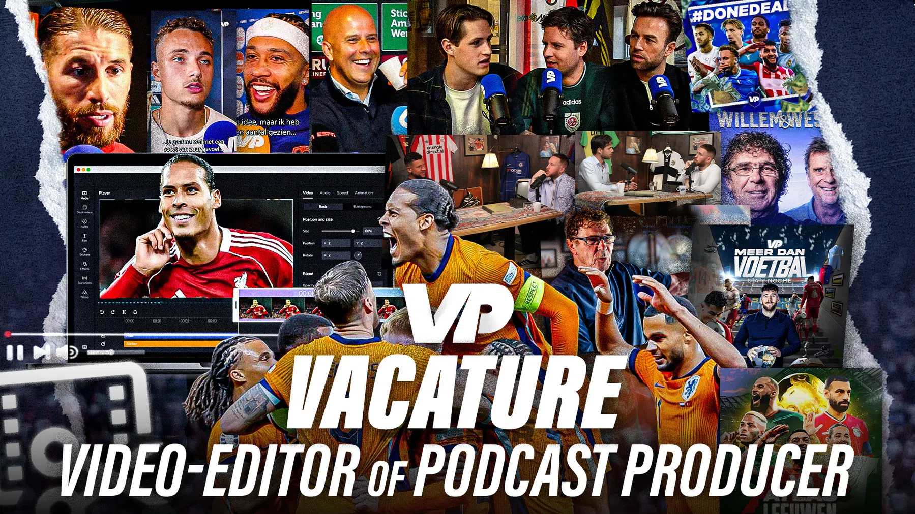 Werken als Podcast Producer of video-editor in de voetbalwereld bij VoetbalPrimeur