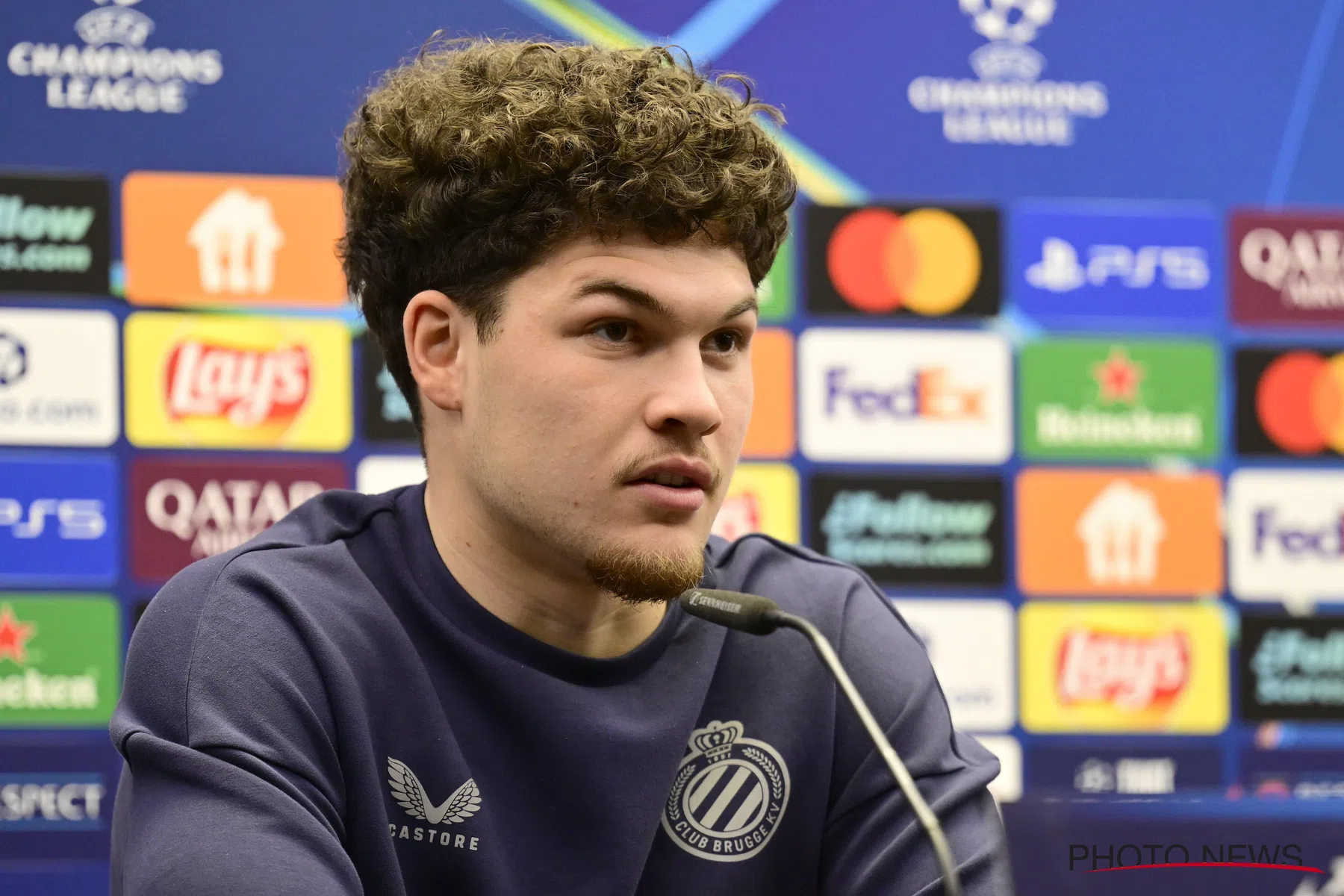 Kyriani Sabbe van Club Brugge blikt vooruit op Atlético Madrid