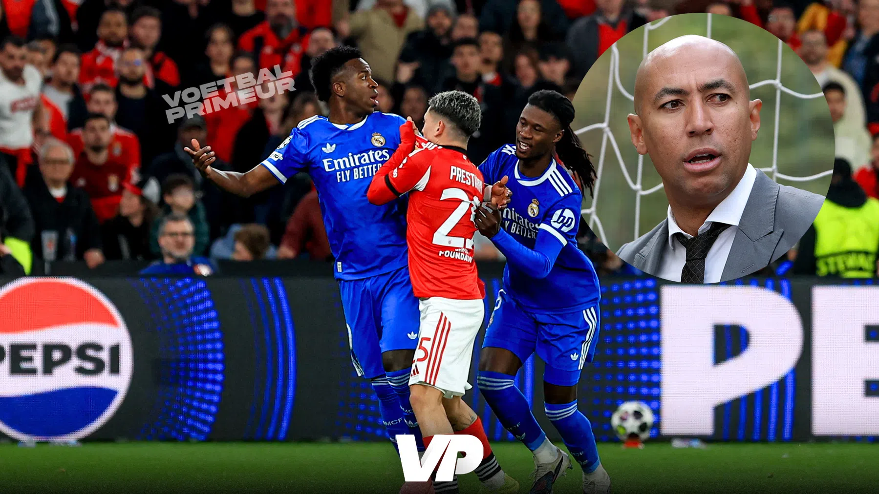 Benfica-icoon Luisao noemt Prestianni een racistische rat