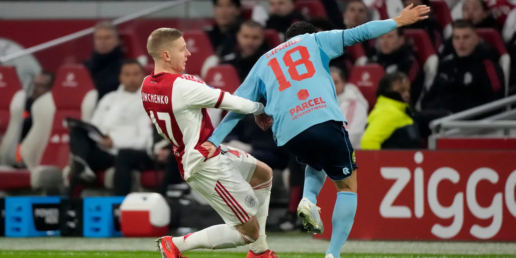 Dimitrios Limnios over blessure van Oleksandr Zinchenko 