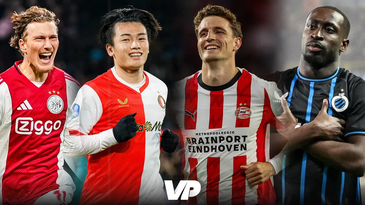 Pijnlijk: geen PSV, Ajax of Feyenoord in top 20, Club Brugge wél in Europese elite
