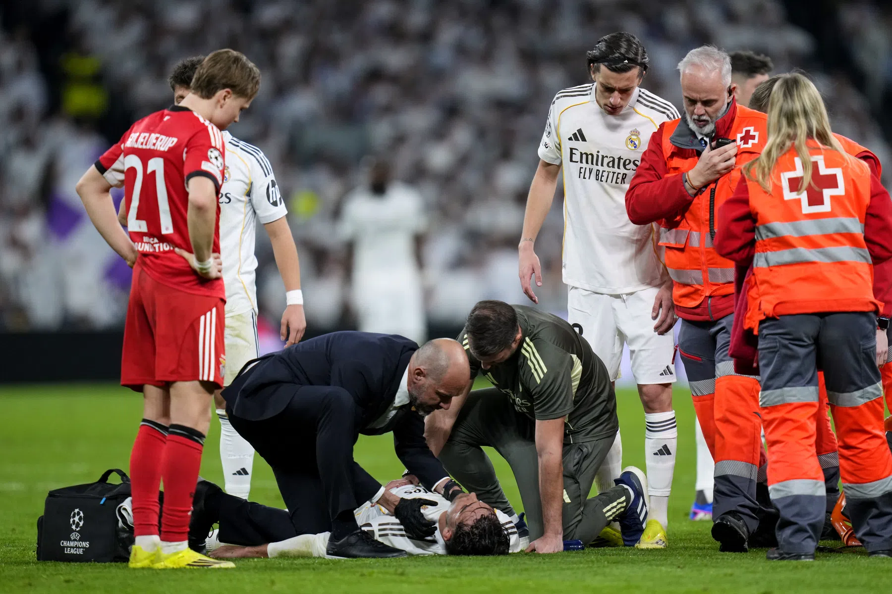 Arbeloa geeft update over Asencio van Real na duel met Benfica