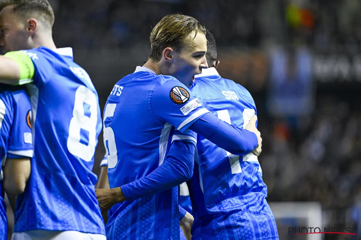 KRC Genk plaatst zich voor de volgende ronde in de Europa League