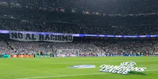Thumbnail for article: Real Madrid schorst fan levenslang na bizar gebaar in duel met spandoek tegen racisme