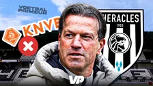 Thumbnail for article: 'KNVB werkt niet mee aan plannetje van Heracles en geeft geen toestemming'