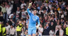 Thumbnail for article: Courtois laat zich ook aanvallend gelden en schrijft Champions League-geschiedenis