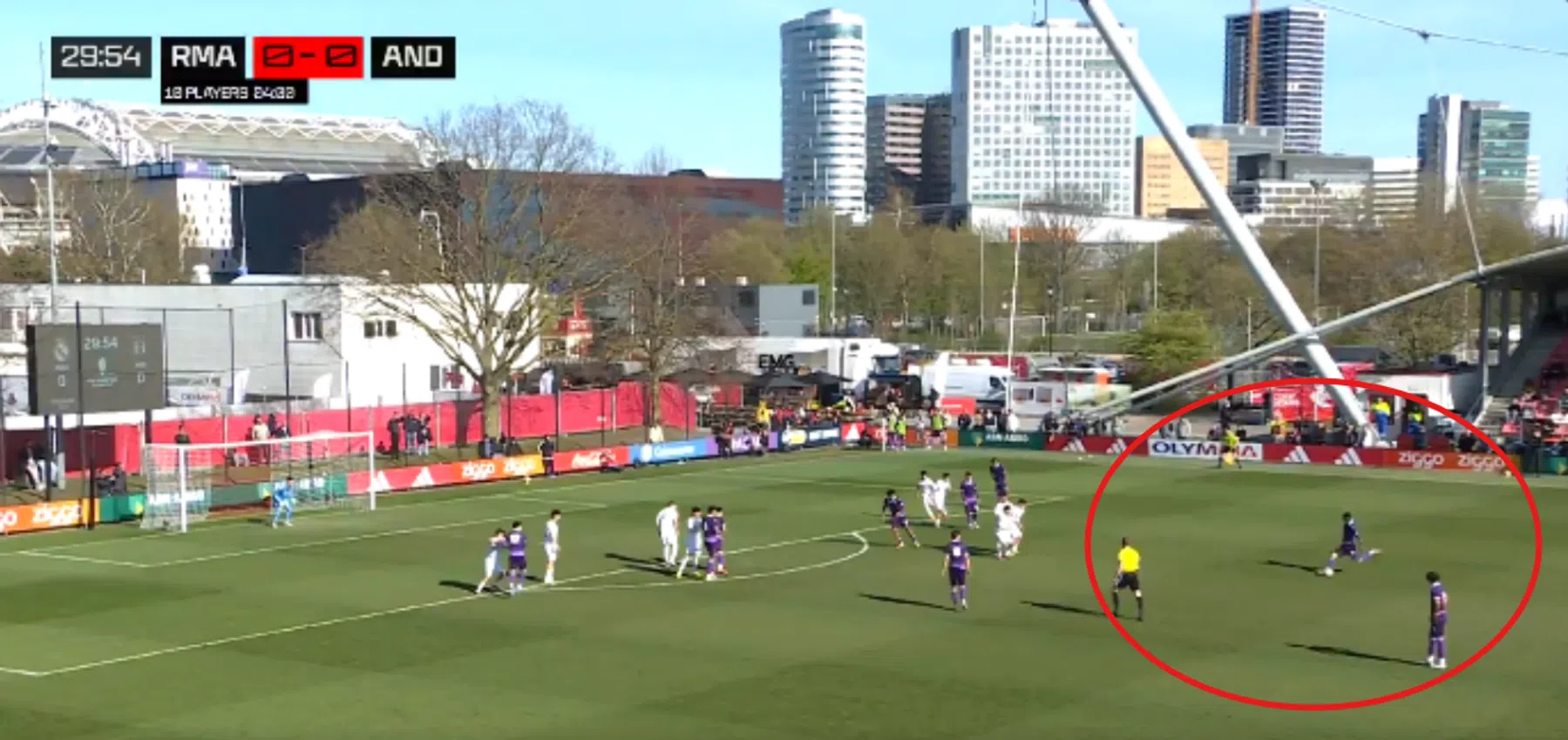 Cheikh Dieng scoort schitterende goal voor RSC Anderlecht op Future Cup Ajax