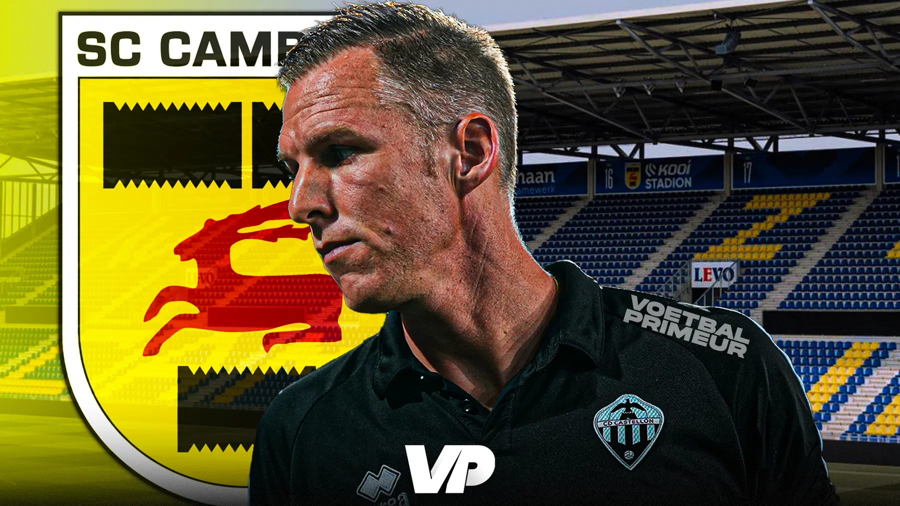 Cambuur presenteert Plat als opvolger van De Jong