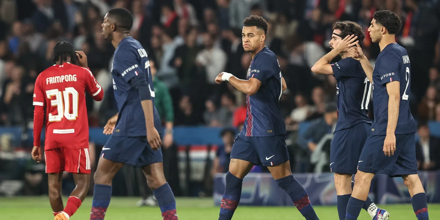 PSG verslaat Liverpool in de Champions League