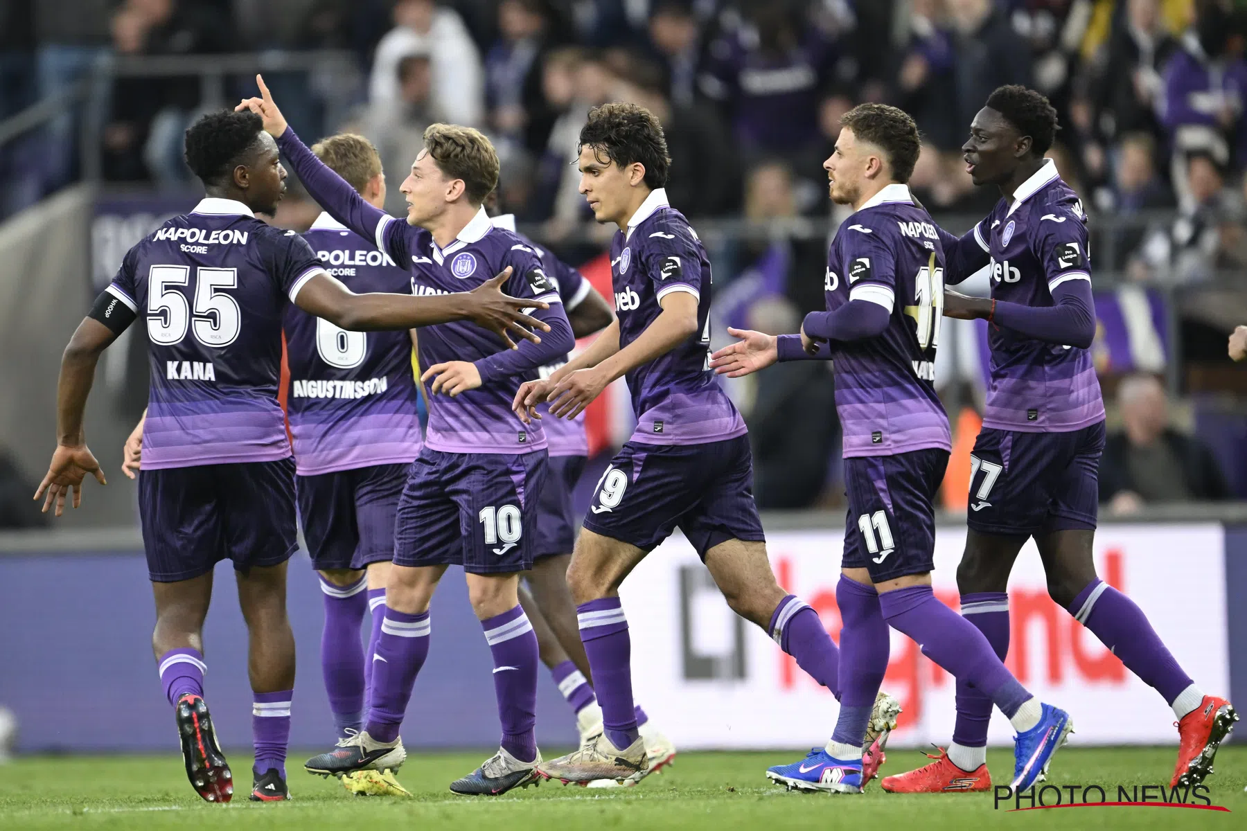 Peter Vandenbempt hard voor RSC Anderlecht-pionnen