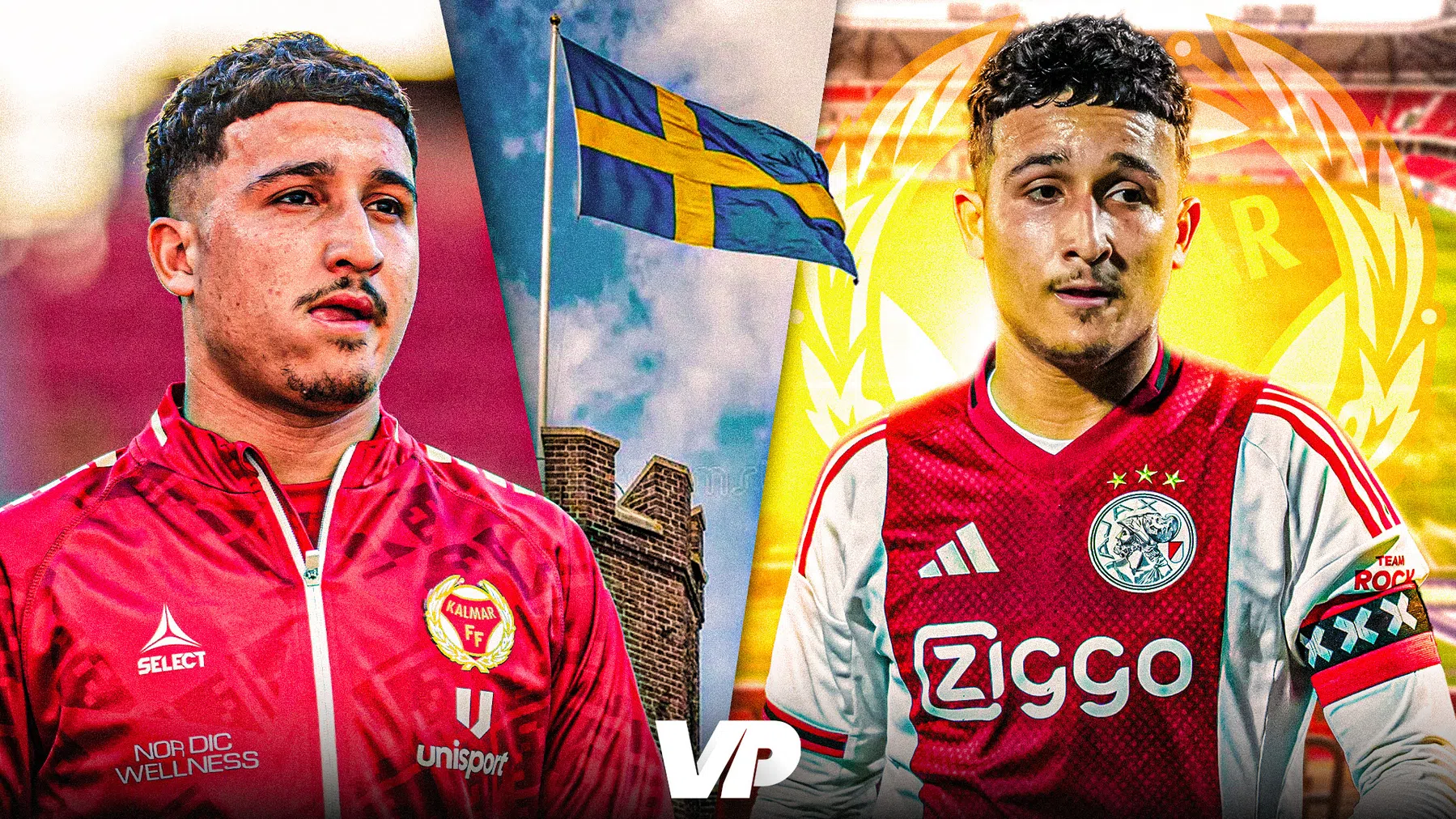 Nassef Chourak over Jong Ajax, Kalmar en Mark Verkuijl