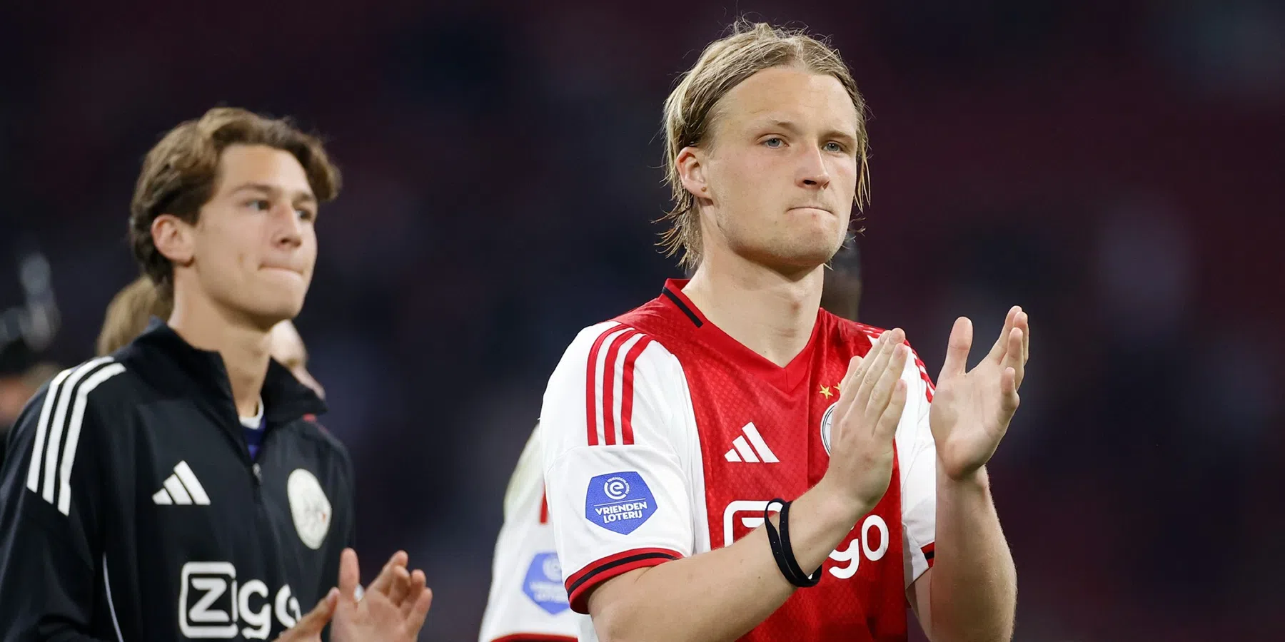 Midtjylland-directeur flirt met Ajax-spits Kasper Dolberg