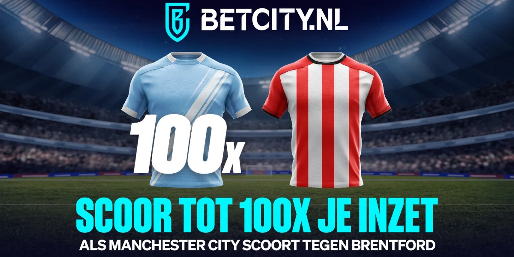 Manchester City zet landstitel nog niet uit het hoofd: pak tot 100x je inleg!