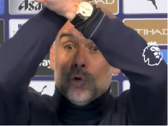 Guardiola hoopt op misstap Arsenal: "Come on you Irons!"
