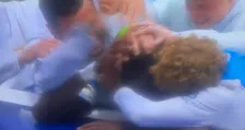 Ploegmaats en mama vieren eerste goal van Keita uitbundig mee
