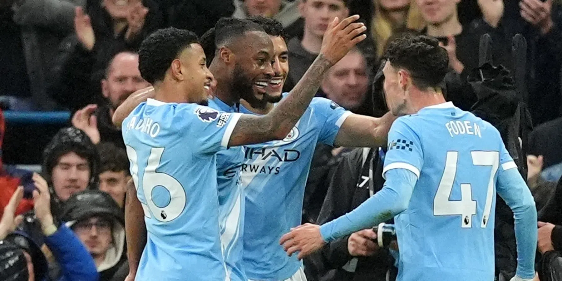 Manchester City wint van Crystal Palace