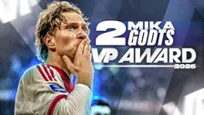 Thumbnail for article: VP Award 2026: Godts is nu al de ster van Ajax en de 'MVP' van de Eredivisie