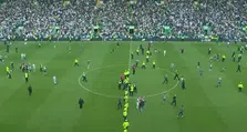 Thumbnail for article: De beelden: ongekende emotie op Celtic Park, fans bestormen veld na 56e landstitel