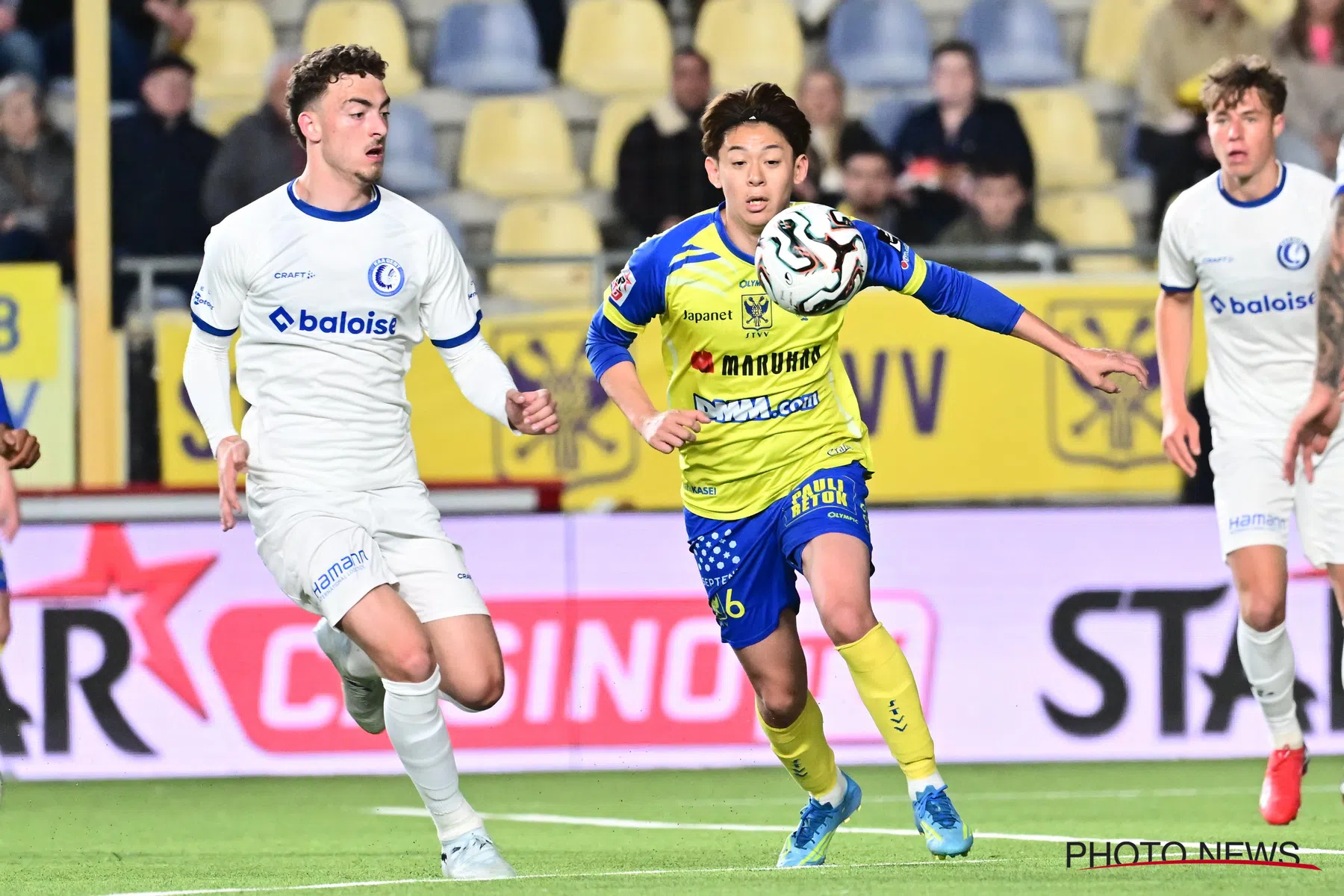 Gent weet een punt te behalen op bezoek bij STVV in strijd om plek 4 