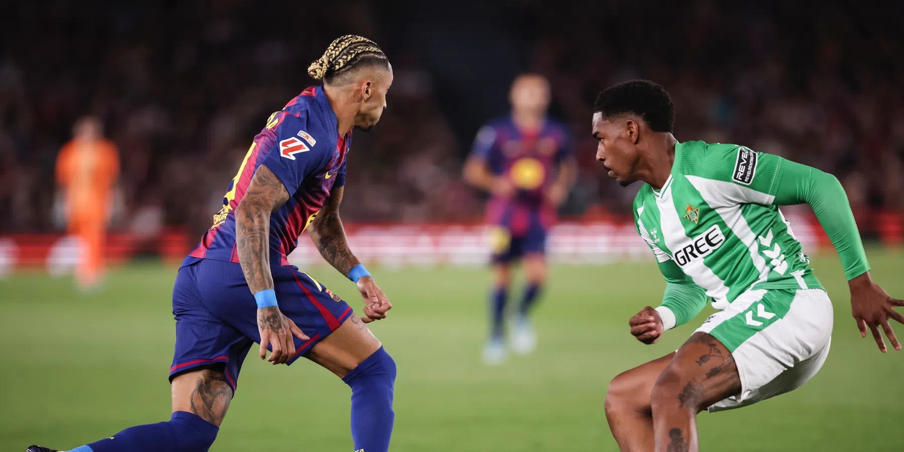 Frenkie-loos Barça bindt Real Betis aan zegekar en blijft ongeslagen in eigen huis