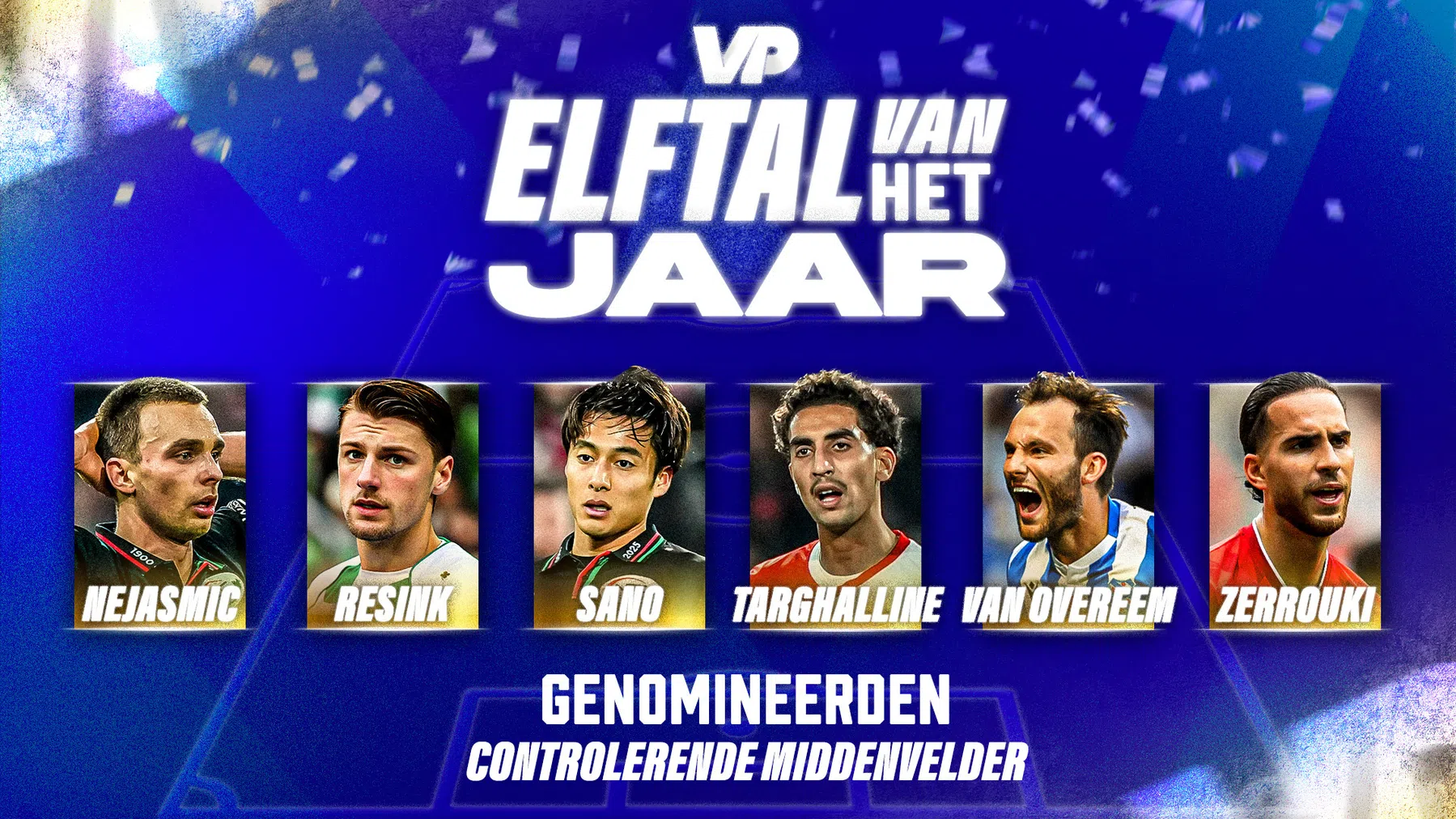Elftal van het Jaar: de Controlerende Middenvelder