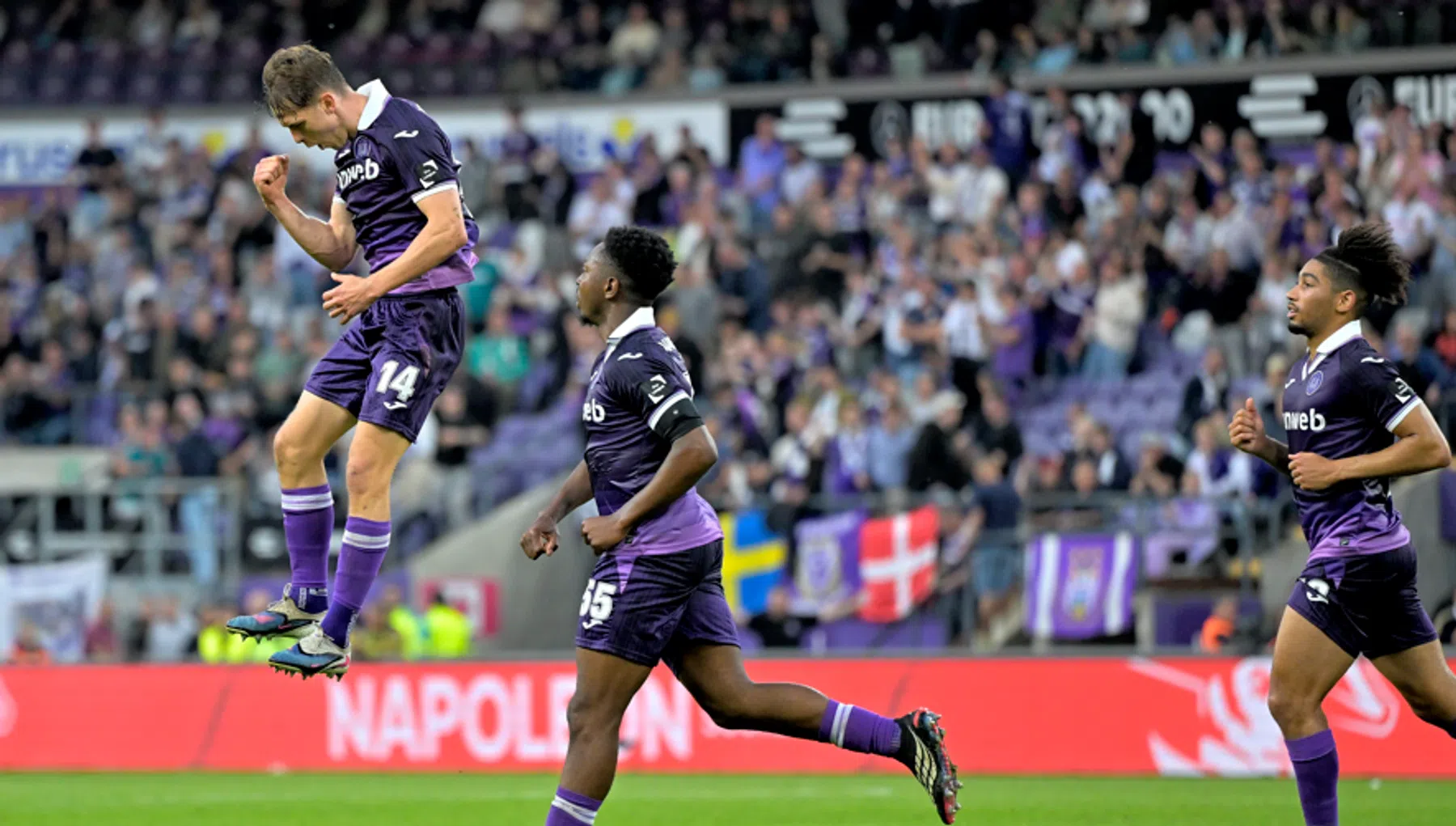 Anderlecht eindigt vierde na overwinning tegen STVV