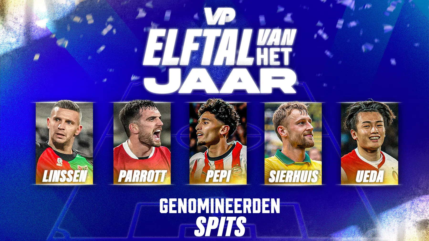 VP's Spits van het Jaar: wie kan het Ueda moeilijk maken?