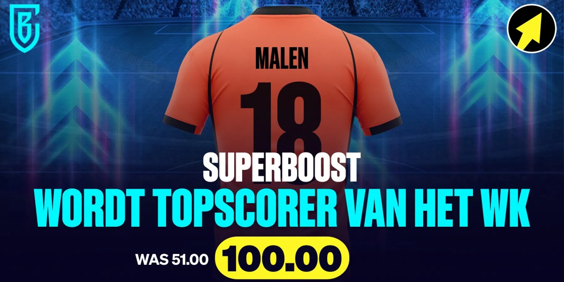 Malen moet Oranje naar de WK-zege schieten: pak 100x je inzet bij topscorerstitel!
