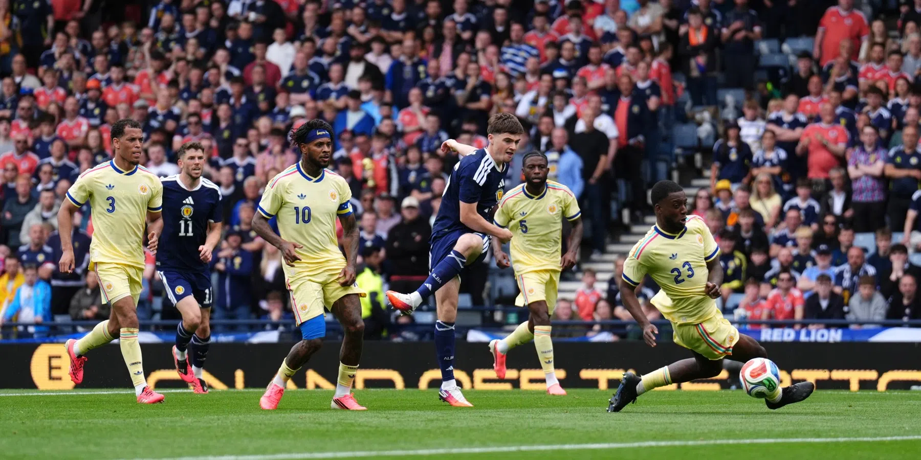 Curaçao verliest van Schotland