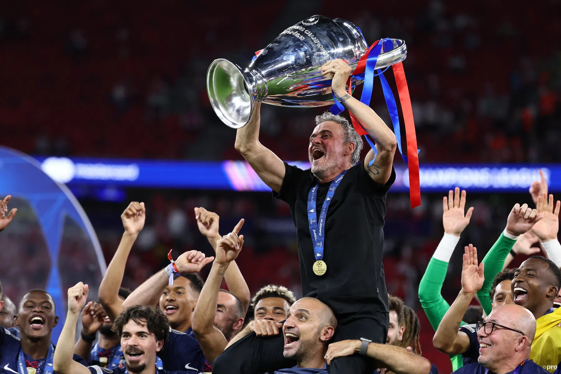 Enrique kan geluk niet op na derde CL-trofee