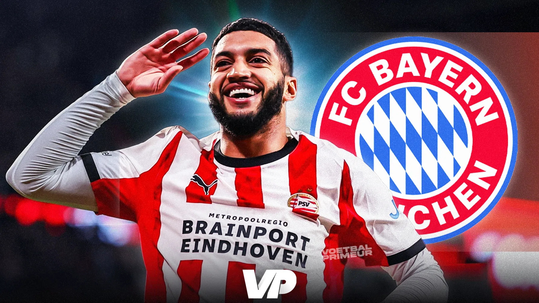 'Bayern München gaat recordbedrag neerleggen bij PSV voor Saibari'