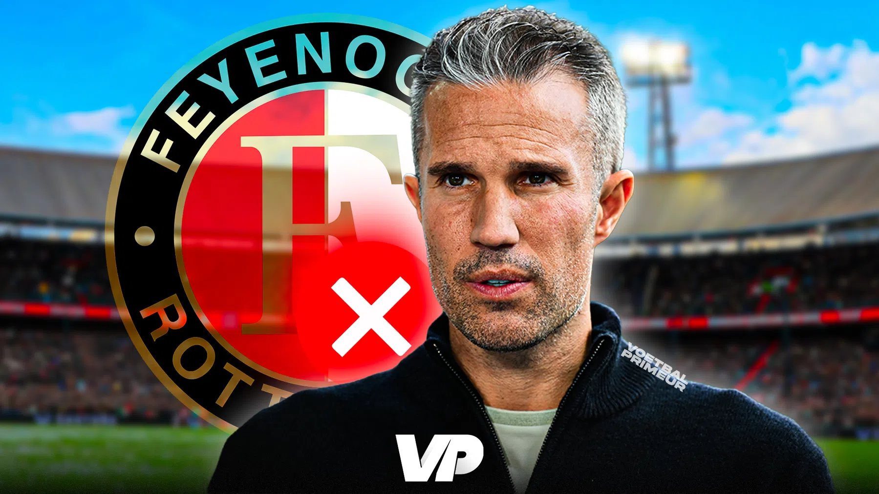 Feyenoord bevestigt vertrek Van Persie