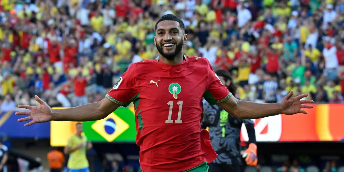 Saibari schittert voor Marokko tegen Brazilië: fans reageren