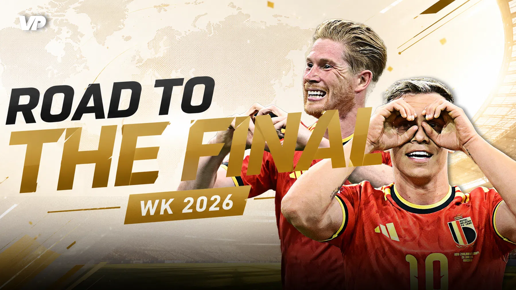 Weg naar de WK-finale voor België