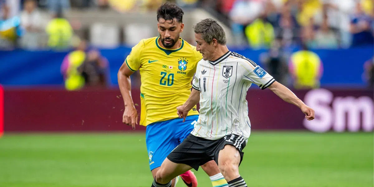 Japan maakt het Brazilië ongekend lastig, maar moet diep in blessuretijd buigen