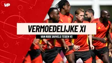 Thumbnail for article: De vermoedelijke XI van de Rode Duivels: Ngoy en Lukebakio starten