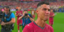 Cristiano Ronaldo kan emoties niet bedwingen na WK-uitschakeling Portugal