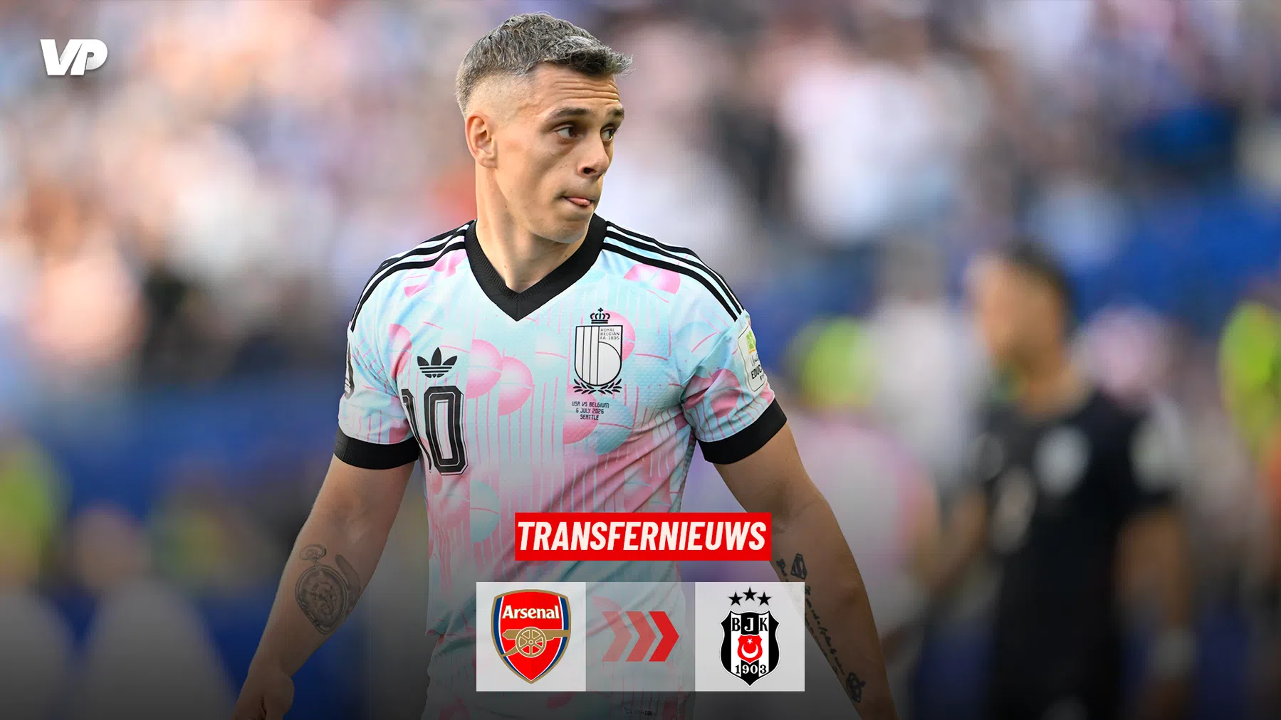 Trossard dicht bij Beşiktaş