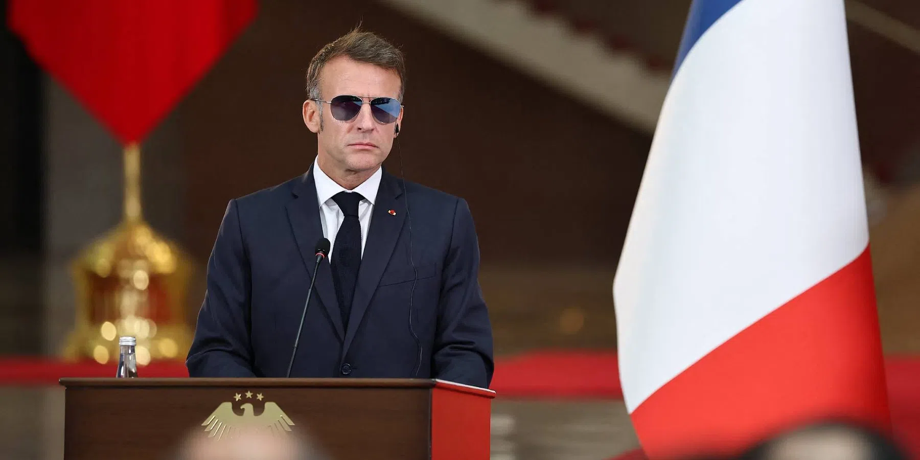 Emmanuel Macron hoopt op WK-clash tussen Frankrijk en België